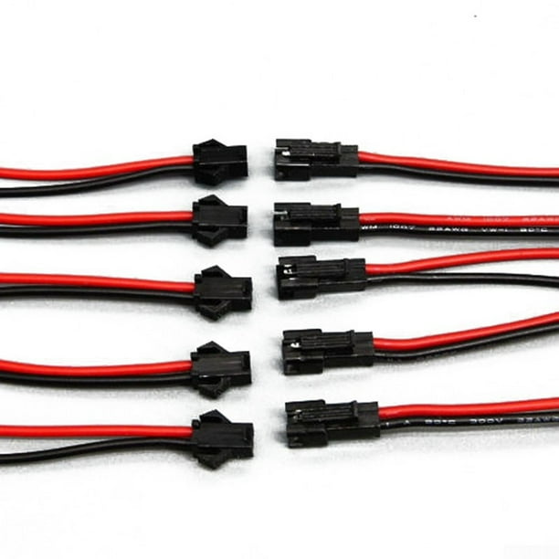 uxcell 25 Sets Black Plastic Housing 3Pin Male Female JST SM Series Connector uxcell 25 Sets Black Plastic Housing 3Pin Male Female JST SM Series Connector